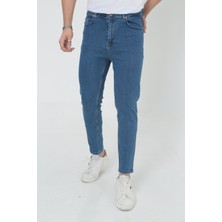 Comstarmoda Mavi Likralı Boyfriend Jean Pantolon
