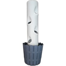 Pvc Dikey Saksı 50CM