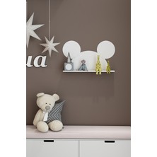 Modalanka Montessori Mickey Raf Kitaplık Duvar Rafı