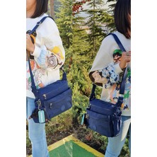 Nemo Bags Kadın Çok Cepli Ayarlanabilir Çapraz Askılı Omuz Çantası