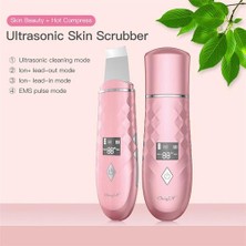 Sanlindou Ultrason Peeling Cilt Scrubber Derin Temizleme Yüz Siyah Nokta Remover Akne Tedavisi Anti Asansör Güzellik Masaj - Cilt Scrubber(Yurt Dışından)