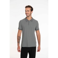 2AS Teal Polo Yaka Erkek Tişört