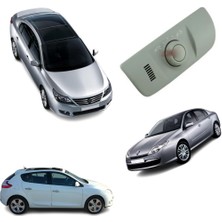 CRN Renault Megane Iıı Laguna Iıı Latitude Sunroof Düğmesi Çerçeveli