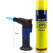 Tusah - 1300 C. Büyük Boy Masa Tipi Pürmüz Alev Çakmak  Gaz Hediyeli