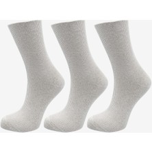 Shocks 3'lü Kadın Beyaz Soket Diyabet / Şeker Çorabı