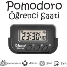 Mastercar Pilli Kronometre ve Alarmlı Mini Digital Masa Saati