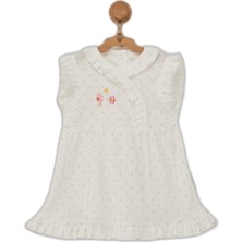 Andywawa AC22614 Mermaid Bebek Elbise Ekru