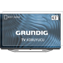 Best Ekran Grundıg 43GFU7905B Tv Ekran Koruyucu - Grundig 43" Inç Ekran Koruyucu Paneli 43 Gfu 7905 B