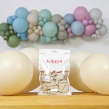 Deniz Party Store Retro Deniz Kumu  Latex Balon 10 Adet 12 Inç