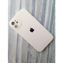 Pirok Store iPhone 11 Uyumlu Köşeli Kalıp ( 12 Görünümlü ) İçi Kadife Silikon Kılıf