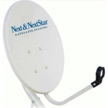 Next NextStar 70CM Çanak Anten Set Çanak Anten+Lnb1(Tekli)+10 Metre Kablo -Tekli Lnb