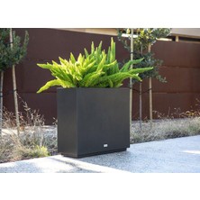 Janiyeva Büyük Metal Çiçeklik Saksılık