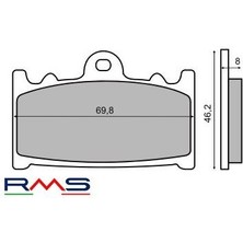 Işıklar Rms 1150 Organik Fren Balatası