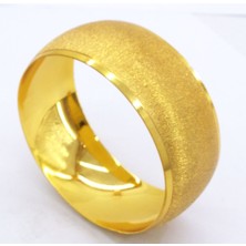 Ferizz Altın Kaplama Melisa Model Bilezik 3 cm BLZ-3046