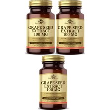 Solgar Grape Se Ed Extract 100 Mg 30 Kapsül 3 Adet