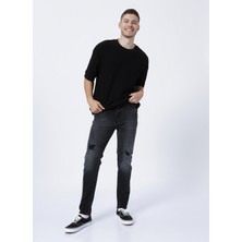 Bad Bear Denim Pantol, 34-30, Koyu Siyah