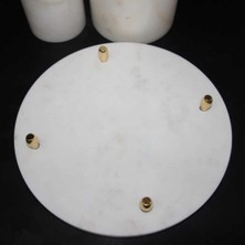 Sipahi Marble Mermer Banyo Seti MBS08