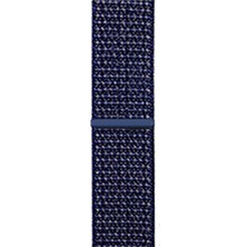 Markacase Samsung Gear S3 Classic - Frontier Için Dokuma Kordon Cardiac Blue