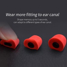 Gazechimp 6 Adet Yedek Kulak Noktalar Kulak Tomurcukları Kulak Ipuçları Kulak Earpads Silikon Tomurcukları 4.2 Mm. Kırmızı (Yurt Dışından)