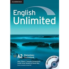 Cambridge English Unlimited Elementary Cb + E-Portfolio+Workbook