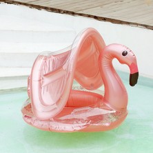 Zunhai Şişme Çocuklar Yüzme Yüzük Koltuğu Flamingo (Yurt Dışından)