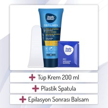 Body Natur Hassas Ciltli Erkekler Için Vücut Tüy Dökücü Krem - Hair Removal Cream Sensitive 200ML