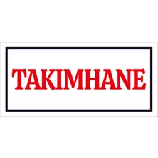 Çağ Ajans Takımhane. 3mm Dekota Uyarı Levhası 25X50  cm