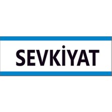 Çağ Ajans  Sevkiyat  3 mm  Dekota Uyarı Levhası 30X10 cm