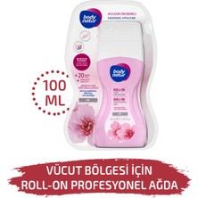 Body Natur Roll-On Profesyonel Ağda Kiraz Çiçeği Kokulu Ağda Aplikatörü - Roll-On Professional Wax 100ML
