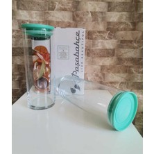 Paşabahçe Kavanoz 43756 2li Pls.kapak Breakfast 1230CC Yeşil Kapaklı