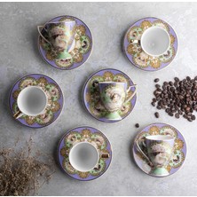 Winterbach Markizli 6 Kişilik Kahve Takımı HJ67401