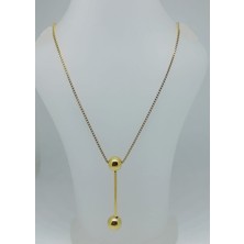 Eke Butik Sallantılı Top Kolye