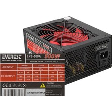 Everest EPS-500A 500W 12CM Fanlı Power Supply