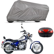 Teksin Jinlun Jl 150-5 Arka Çanta Uyumlu Motosiklet Brandası Motor Brandası (A+ Kalite)