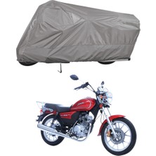 Teksin Kanuni Classic 125 Arka Çanta Uyumlu Motosiklet Brandası Motor Brandası (A+ Kalite)