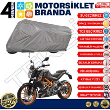 Teksin Ktm 250 Duke Abs Motosiklet Brandası Motor Branda (A+ Kalite)