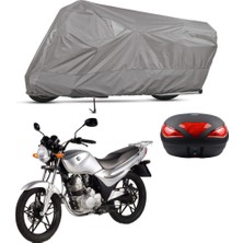 Teksin Sym Xs 125K Arka Çanta Uyumlu Motosiklet Brandası Motor Brandası (A+ Kalite)