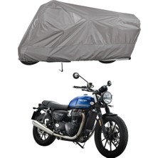 Teksin Triumph Street Twin Motosiklet Brandası Motor Branda (A+ Kalite)