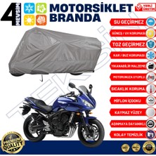 Teksin Yamaha Fz6 Fazer Abs Motosiklet Brandası Motor Branda (A+ Kalite)