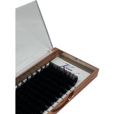 Kaşmir Kirpik Çek- Bırak D Kıvrım 0.05 mm 14 Numara Tek Boy Kirpik