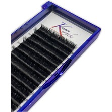 Kaşmir Kirpik Kaşmir V Kirpik 0.07 mm C Kıvrım 10 Numara Tek Boy Kutu