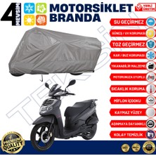 Teksin Sym Hd Evo 200 Motosiklet Brandası Motor Branda (A+ Kalite)