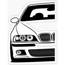 TSC E39 Profil 2 Resmi Cam Sticker Yapıştırma 16 cm 2 Adet