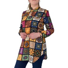 Nazal Kadın Etnik Desen Tunik BGL-ST02016