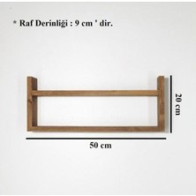 Anra Mutfak Rafı, Baharatlık Standı, Tezgah Üstü Raf, Mutfak Düzenleyici
