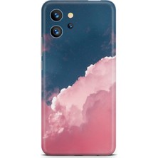 Reeder Reeder S19 Max Pro Kılıf Baskılı Silikon Kapak + Temperli Cam - Bulut3