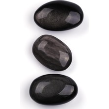 Alibaba Doğaltaş Rainbow Obsidyen Doğal Taş Oval Parça
