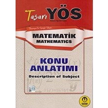 Tasarı Yayıncılık 2020 Yös Matematik Konu Anlatımı