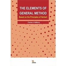 Kriter Yayınları The Elements Of General Method