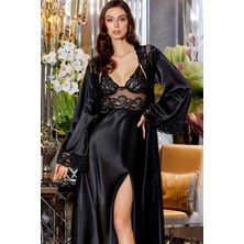 Jeremi Çeyizlik Dantelli Saten 6'lı Set